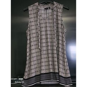 Womens Rafella dTunic blouse size Large sleeveless